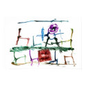 Arranging The Kitchen Chairs posters by GoldenNokomis Arranging The Kitchen Chairs posters