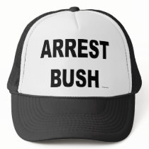 ARREST BUSH hats by turnleft ARREST BUSH hats