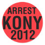 Arrest KONY 2012 round Sticker