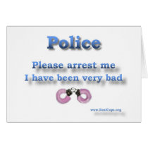 Arrest Me Fuzzy Cufs Gifts for cops. From Shirts t cards