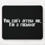 Arrest Rockstar Mouse Mats