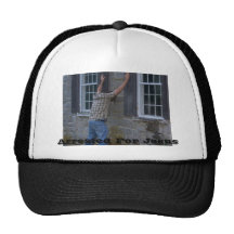 Arrested For Jesus Mesh Hat