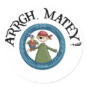 Arrgh Matey stickers by gotrum Arrgh Matey stickers