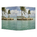 Arrival at airport in Bora Bora, Society binders