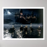 Arrival at Hogwarts Print