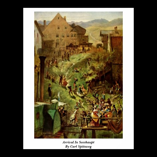 Arrival In Seeshaupt By Carl Spitzweg Posters
