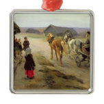 Arrival of a School-Mistress in the Country Christmas Tree Ornament