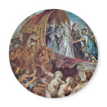 Arrival Of Marie De Medici In The Port Of Marseill Fridge Magnet