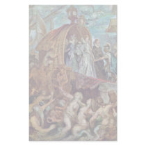 Arrival Of Marie De Medici In The Port Of Marseill Stationery Paper