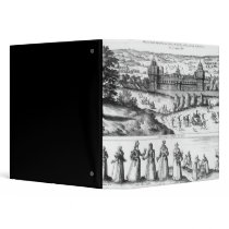 Arrival of Queen Elizabeth I 3 Ring Binders