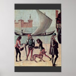 Arrival Of The English Ambassador At The Court Print