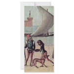Arrival Of The English Ambassador At The Court Rack Card