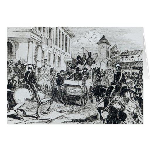 Arrival of the Government Conveyance Greeting Card