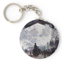 Arrival of the Normandy Train Key Chain