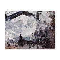 Arrival of the Normandy Train Postcard
