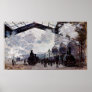 Arrival of the Normandy Train Poster