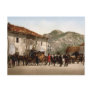 Arrival of the post Cetinje Montenegro Postcard