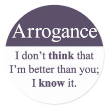 arrogance define