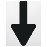 arrow down icon letterhead