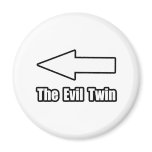 Arrow Evil Twin 2 Fridge Magnets
