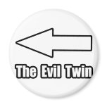 Arrow Evil Twin 2 Refrigerator Magnet