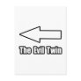 Arrow Evil Twin 2 Post Card
