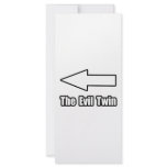 Arrow Evil Twin 2 Custom Rack Card