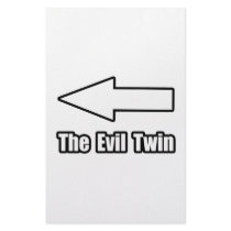 Arrow Evil Twin 2 stationery by Shirts_For_Twins Arrow Evil Twin 2 stationery