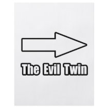 Arrow Evil Twin flyers by Shirts_For_Twins Arrow Evil Twin flyers