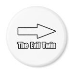 Arrow Evil Twin Magnet