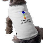 arrow, Food goes at this end! Dog Tshirt