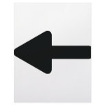 arrow left icon letterhead template