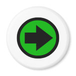 Arrow Fridge Magnet
