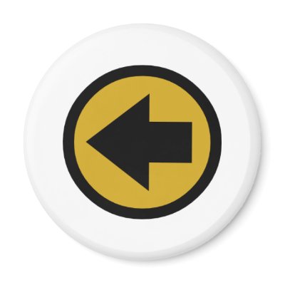 Arrow Refrigerator Magnet by Thinkdifferent