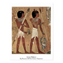 Arrow Makers By Painter Of The Grave Chamber Postcard