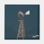 Arrow of My Ways Windmill Magnet