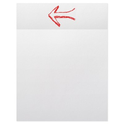 Arrow Pointing Left. On Gray. Custom Letterhead by Graphics_By_Metarla