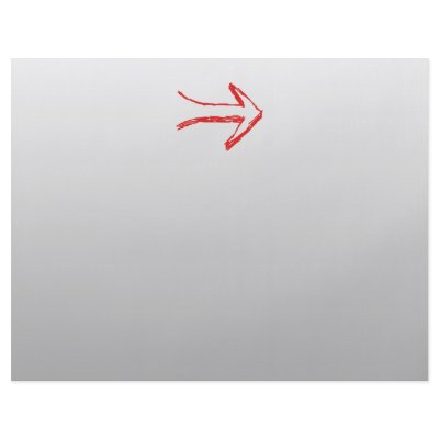 Arrow Pointing Right. On Gray. Flyer by Graphics_By_Metarla