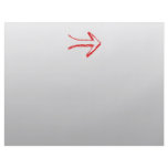 Arrow Pointing Right. Red and Gray. flyers