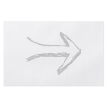 Arrow Pointing to the Right, Gray. Full Color Flyer