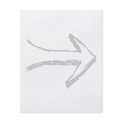 Arrow Pointing to the Right, Gray. Flyers by Graphics_By_Metarla
