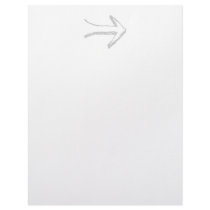 Arrow Pointing to the Right, Gray. Letterhead
