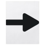 arrow right icon black flyer