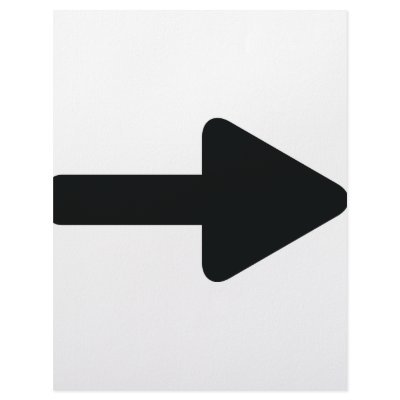 arrow right icon black customized letterhead by TomaniacLines