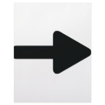 arrow right icon black customized letterhead