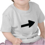 arrow right icon black shirts