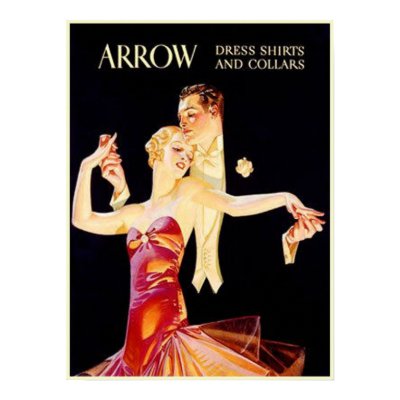 Arrow Shirts Print by vintagegiftmall