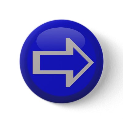 Arrow Sides Left Right Up Down Pinback Buttons by GrooveMaster