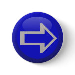 Arrow Sides Left Right Up Down Pinback Buttons