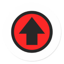 Arrow Sticker
